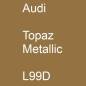 Preview: Audi, Topaz Metallic, L99D.